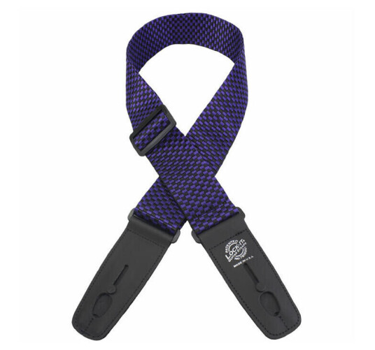 D'Andrea Lock-It Strap 2" Poly ProChecker - Fiolett/Svart