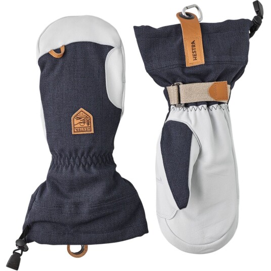 Hestra Army Leather Patrol Gauntlet, Votter, Navy 11 Hestra Army Leather Patrol Gauntlet, Votter, Navy 11