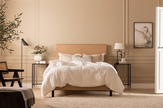 Glatt gavl Nayaka 120 Beige