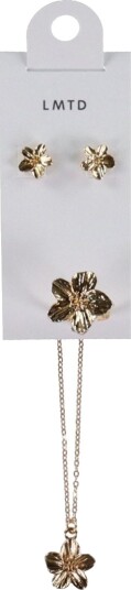 LMTD Nlfhibi Mini Jewellery Set Gold ONE SIZE LMTD Nlfhibi Mini Jewellery Set Gold ONE SIZE