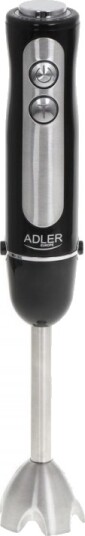 Adler Stavmikser AD 4625B 1500W med 5 hastigheter og pulsfunksjon - Svart