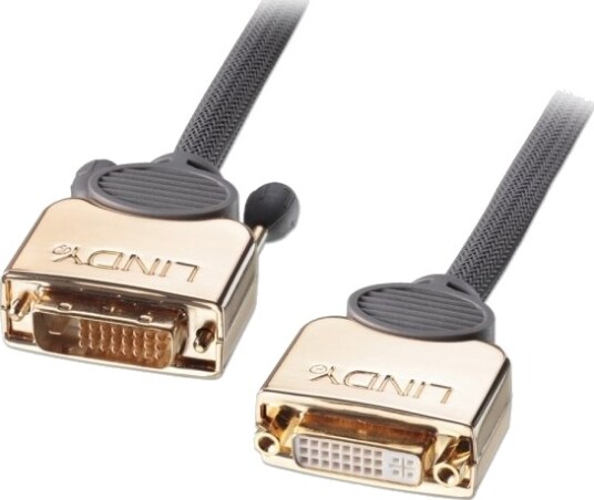Lindy 37144, 5 M, Dvi-D, Dvi-D, Hankjønn, Hankjønn, Antrasitt