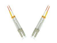 MicroConnect Nettverkskabel - LC/PC-multimodus (hann) til LC/PC-multimodus (hann) - 30 m - fiberoptisk - 62,5 / 125 mikroner - OM1 - oransje MicroConnect Nettverkskabel - LC/PC-multimodus (hann) til LC/PC-multimodus (hann) - 30 m - fiberoptisk - 62,5 / 125 mikroner - OM1 - oransje
