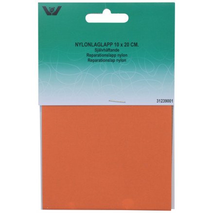 Vj Green Reparasjonslapp Selvklebende Nylon Oransje 10x20 cm 1 stk