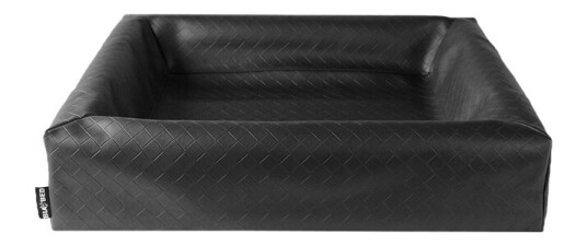 Biabed Hundeseng Original Black Square 50x60 cm Lær