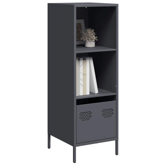  Highboard antrasitt 35x39x103,5 cm stål 8721102931352