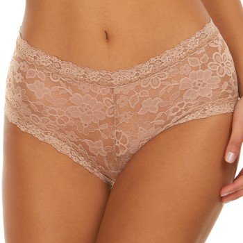 Hanky Panky Truser Daily Lace Boyshort Beige nylon X-Small Dame Hanky Panky Truser Daily Lace Boyshort Beige nylon X-Small Dame