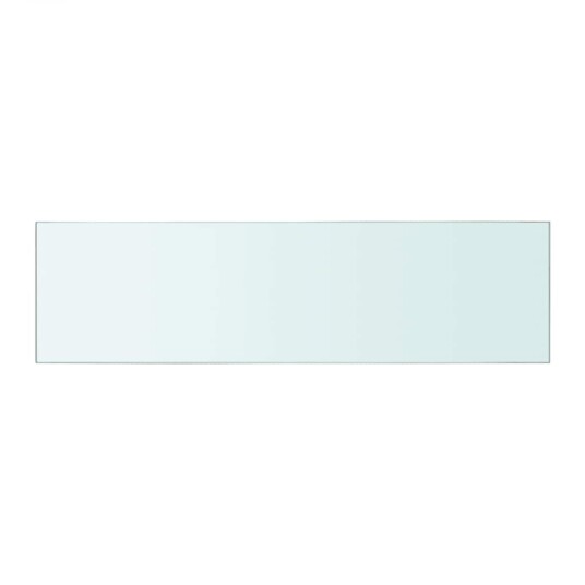 vidaXL Hyllepaneler 2 stk klart glass 50x12 cm vidaXL Hyllepaneler 2 stk klart glass 50x12 cm