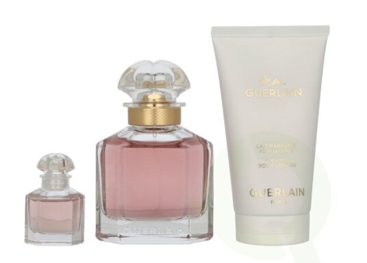 Guerlain Mon Guerlain Giftset 130 ml Eau De Parfum 50 ml/Body Lotion 75 ml/Edp 5 ml