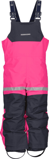 Didriksons Kids' Bjärven Bib Pants 100, True Pink Didriksons Kids' Bjärven Bib Pants 100, True Pink