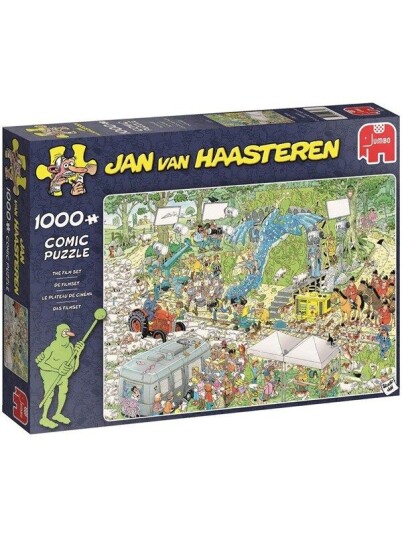 Jumbo Puzzle Jan van Haasteren - The Film Set (1000 piec