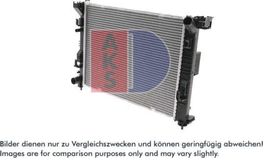 AKS DASIS 180135N Radiator motorkjøling AKS DASIS 180135N Radiator motorkjøling