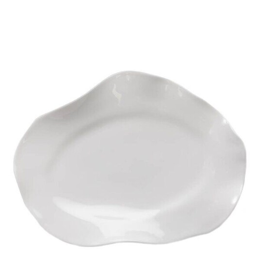 Serax - Perfect Imperfection tallerken oval 22,5 cm hvit daenkei