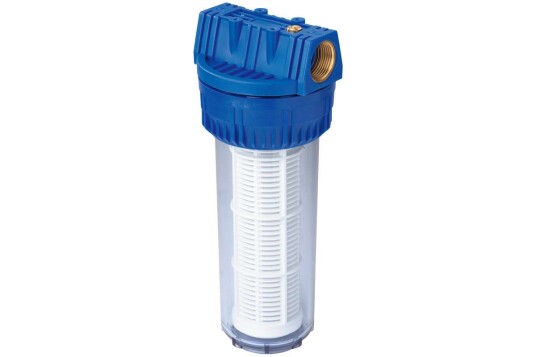 Filter 1 in langt, med vaskbar filterinnsats Filter 1 in langt, med vaskbar filterinnsats
