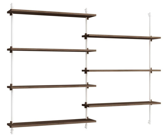 Moebe wall shelving ws.115.2.B R?kt eik-hvit