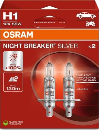 OSRAM 64150NBS-2HB Lyspære, fjernlys