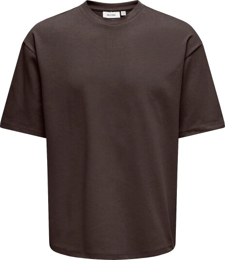 ONLY & SONS Onscaspian Airflex Boxy Ss Tee Noos Brown XXL