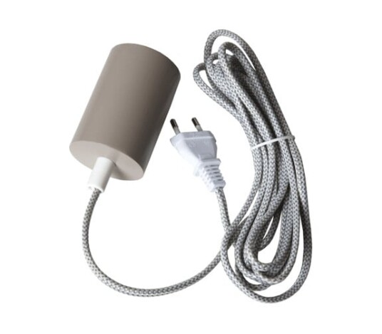SLIM Oppheng E27 Beige