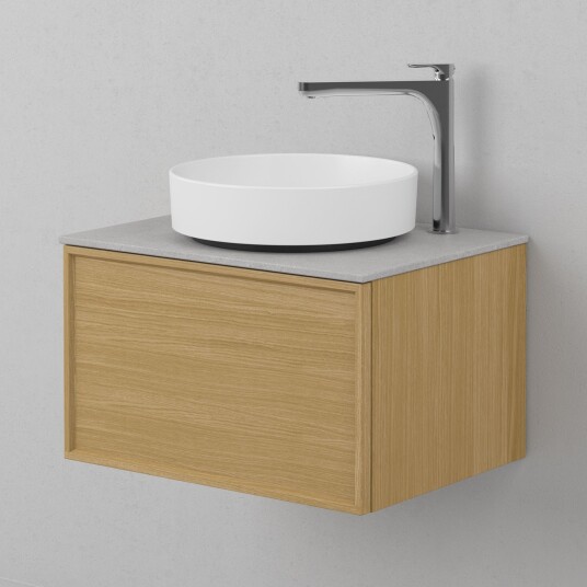 INR Iconic Nordic Rooms Air Wood Servantskap Hel Front med 2 og 4 Skuffer Natural oak / 60cm INR Iconic Nordic Rooms Air Wood Servantskap Hel Front med 2 og 4 Skuffer Natural oak / 60cm