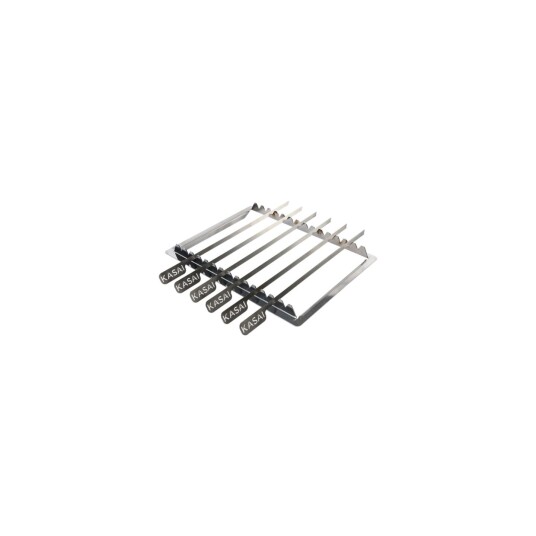 Kasai Kasai Medium Wide Skewer Rack Spydstativ med 6 grillspyd