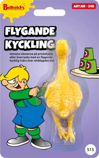 Butterick's Ab Flygende Kylling Spøkartikkel 548