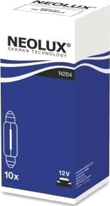NEOLUX® N264 Lyspære, nummerskiltlys