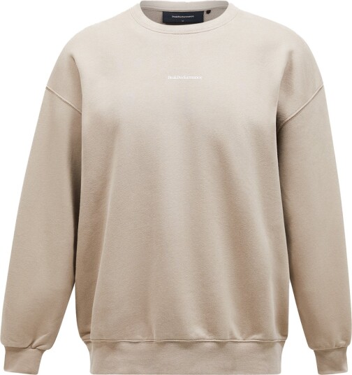 Peak Performance Men"s Original Terry Crew Avid Beige XXL