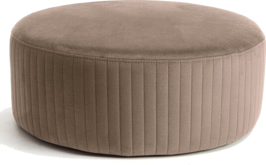 Larana Sittepuff Rund Beige