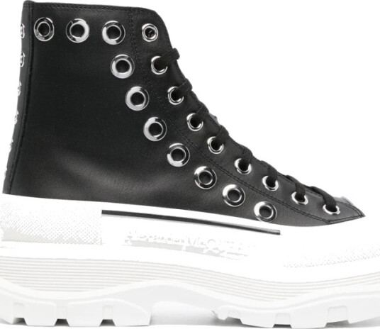 Alexander McQueen Herre Sko Svart 44 EU,