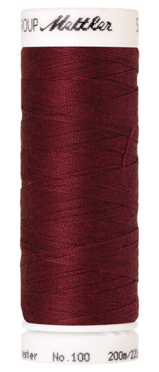 Mettler, Seralon 200m Farge nr 0918 Cranberry