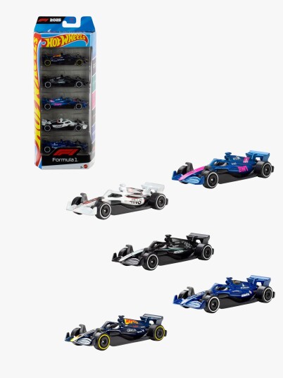 Hot Wheels F1 Racing 1:64 5 Pack