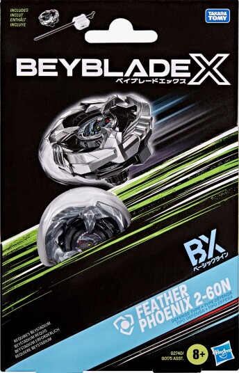 Beyblade X Feather Phoenix 2-60n Bx Spinner Startpakke