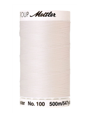 Mettler, Seralon 500m Farge nr 1000 Eggshell