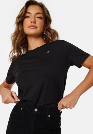 Calvin Klein Jeans CK Embro Badge Regular Tee Black XS