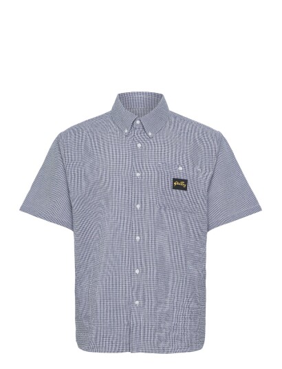 Stan Ray Ss Flannel Shirt Blue Gingham Blue M