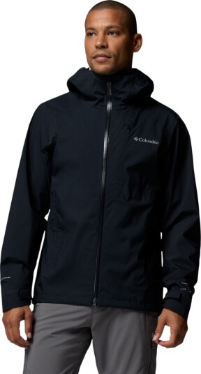 Columbia Men"s Trailborne 2.5L Packable Waterproof Jacket Black L