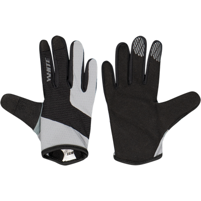 White Lite junior glove LF sykkelhanske barn/junior Grå M