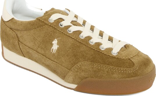 Polo Ralph Lauren Hester Suede Low Top Sneaker Brown 36.5
