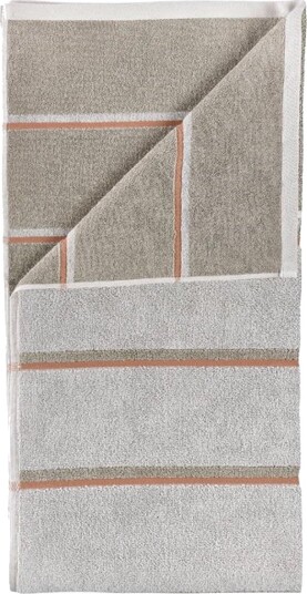 Zone Denmark Sauna Håndkle Soft grey eucalyptus terracotta 50x100 cm Zone Denmark Sauna Håndkle Soft grey eucalyptus terracotta 50x100 cm