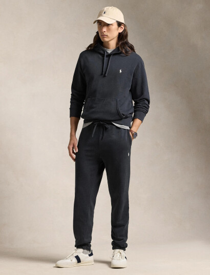 Polo Ralph Lauren Loopback Fleece Hoodie - Black - XL