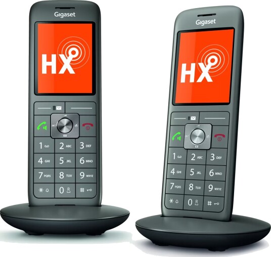 Gigaset CL660 HX Duo bordtelefon med dokk DECT Antrasitt Gigaset CL660 HX Duo bordtelefon med dokk DECT Antrasitt