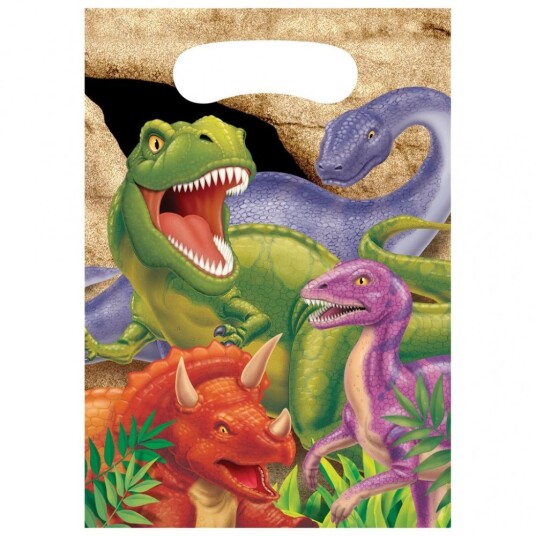 Godteposer  Dinosaur 8 Stk 