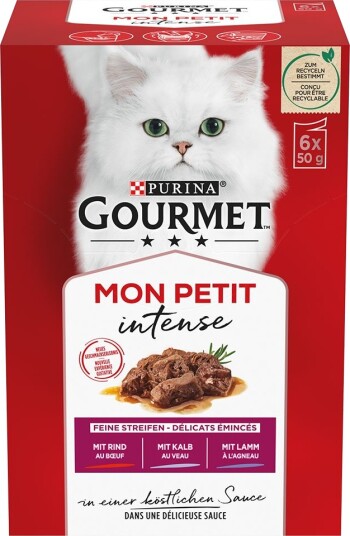 Gourmet Mon Petit Storfe Kalv Lam 12 X 50 G