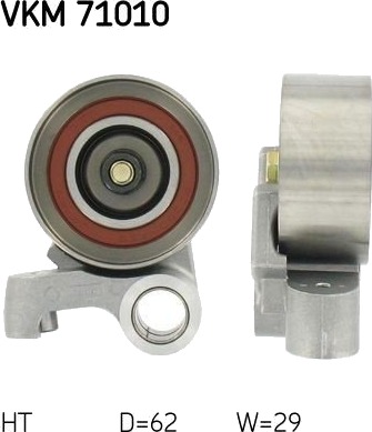 Strammehjul, registerreim SKF VKM 71010