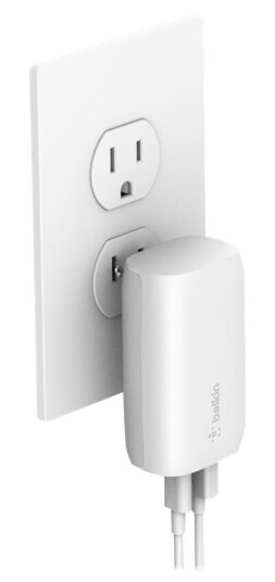 Belkin BoostCharge strømadapter - USB, 24 pin USB-C - 37 watt