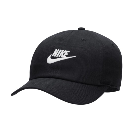 Nike Club Kids' Unstructured Futura, caps, junior BLACK/WHITE