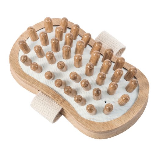Massagebørste, bambus