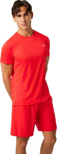 Björn Borg Ace Light T-Shirt - FLAME SCARLET - L Björn Borg Ace Light T-Shirt - FLAME SCARLET - L