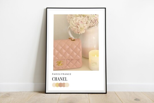 Plakat Chanel Paris Design