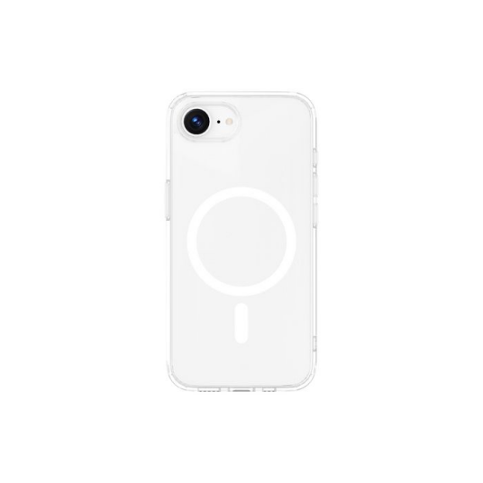 eSTUFF iPhone 16e INFINITE OSLO Magnetic Hybrid Deksel   Gjennomsiktig